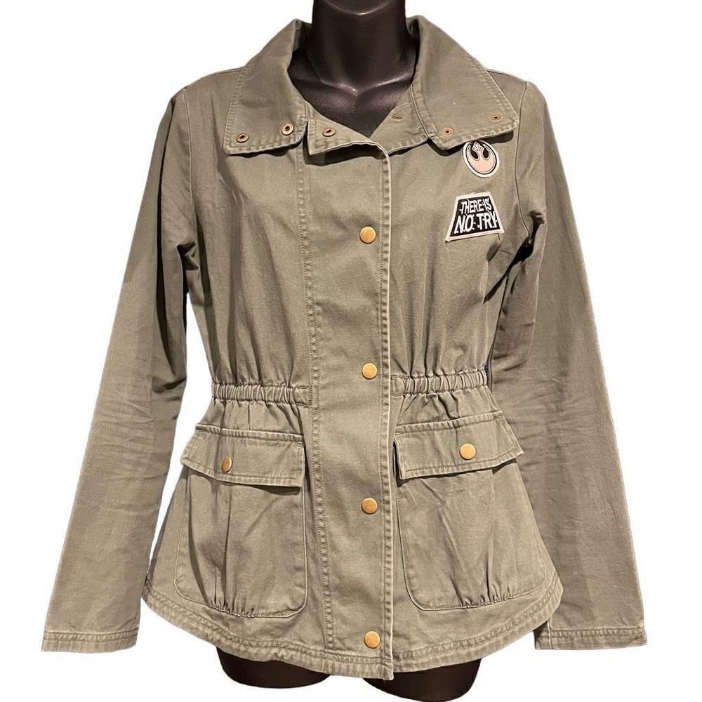 Her Universe Star Wars Military Utility Jacket Junior’s Small